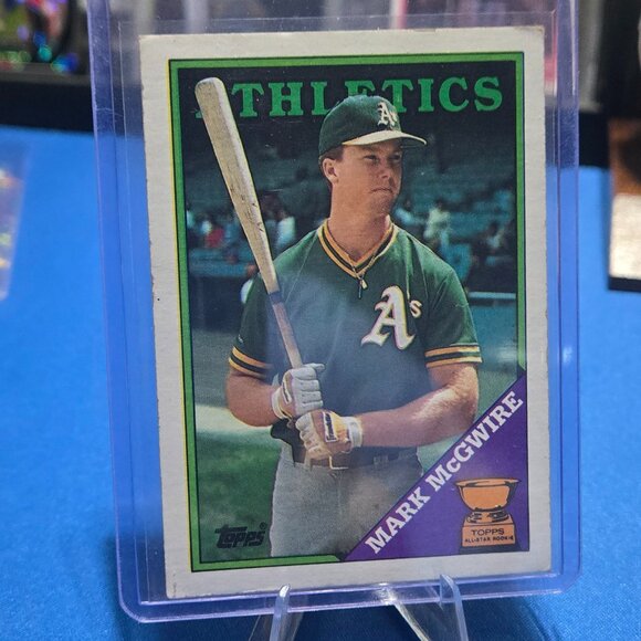 1988 Topps #580 Mark McGwire - Picture 1 of 2